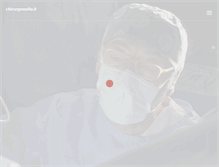 Tablet Screenshot of chirurgomello.it